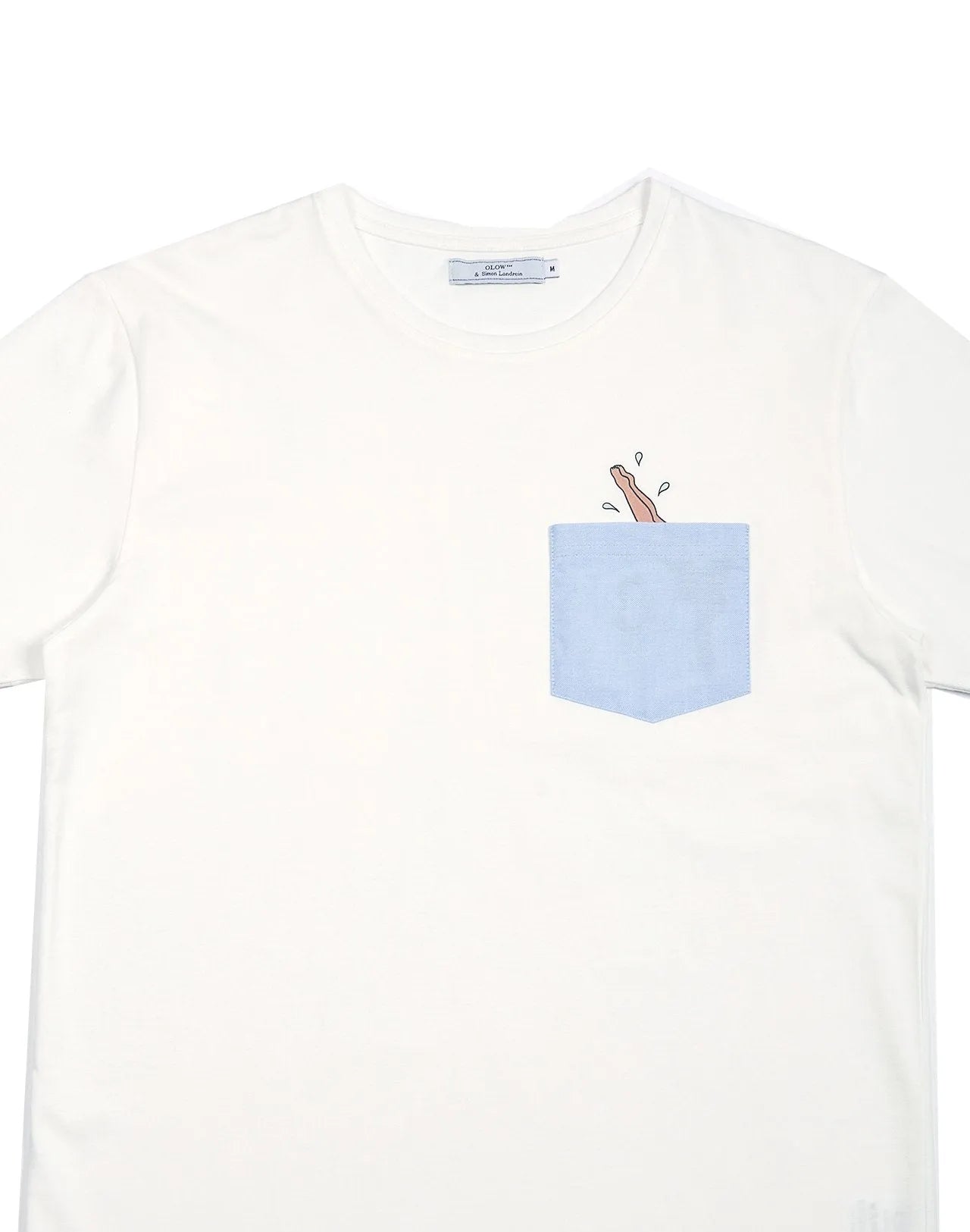 Camiseta Dive - ECRU