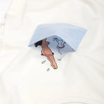 Camiseta Dive - ECRU