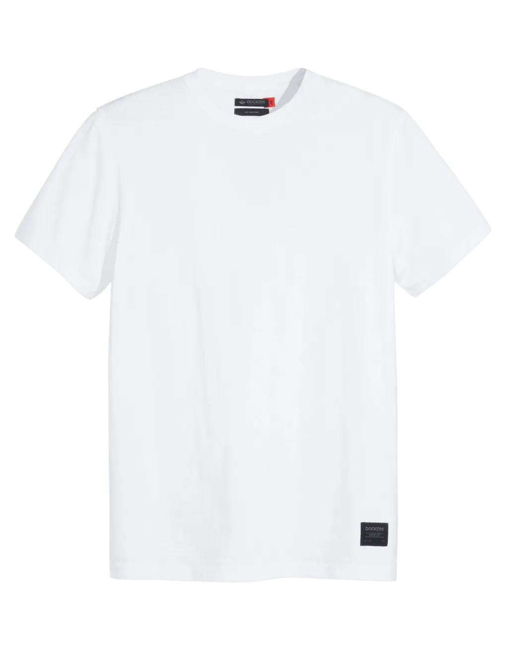 Camiseta Dockers de hombre Slim Fit Icon Lucent White - ECRU