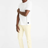 Camiseta Dockers de hombre Slim Fit Icon Lucent White - ECRU