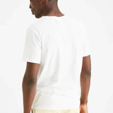 Camiseta Dockers de hombre Slim Fit Icon Lucent White - ECRU