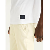 Camiseta Dockers de hombre Slim Fit Icon Lucent White - ECRU