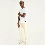 Camiseta Dockers de hombre Slim Fit Icon Lucent White - ECRU