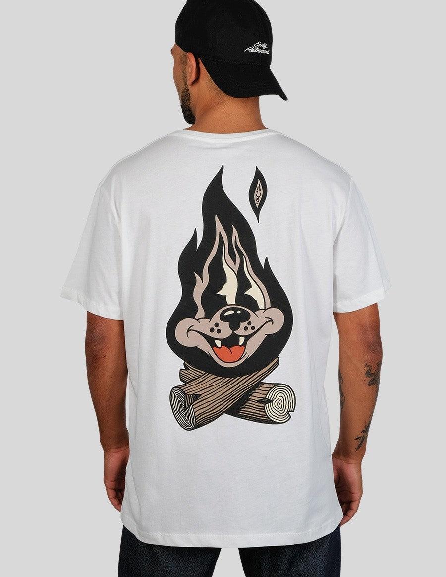 Camiseta Don't Burn Shit - ECRU