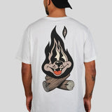 Camiseta Don't Burn Shit - ECRU