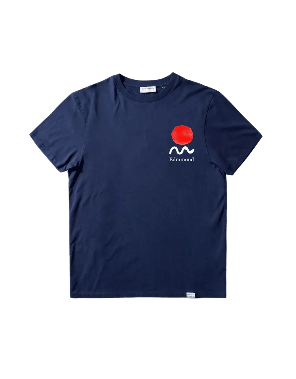 Camiseta Doodle Plain Navy - ECRU