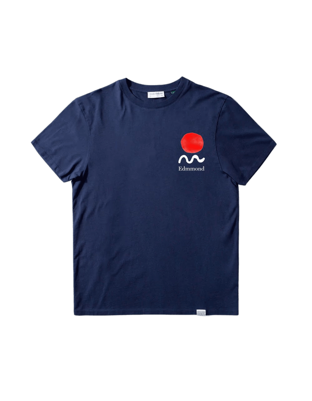 Camiseta Doodle Plain Navy - ECRU