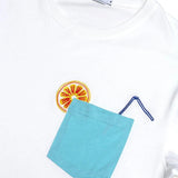 Camiseta Drink - ECRU