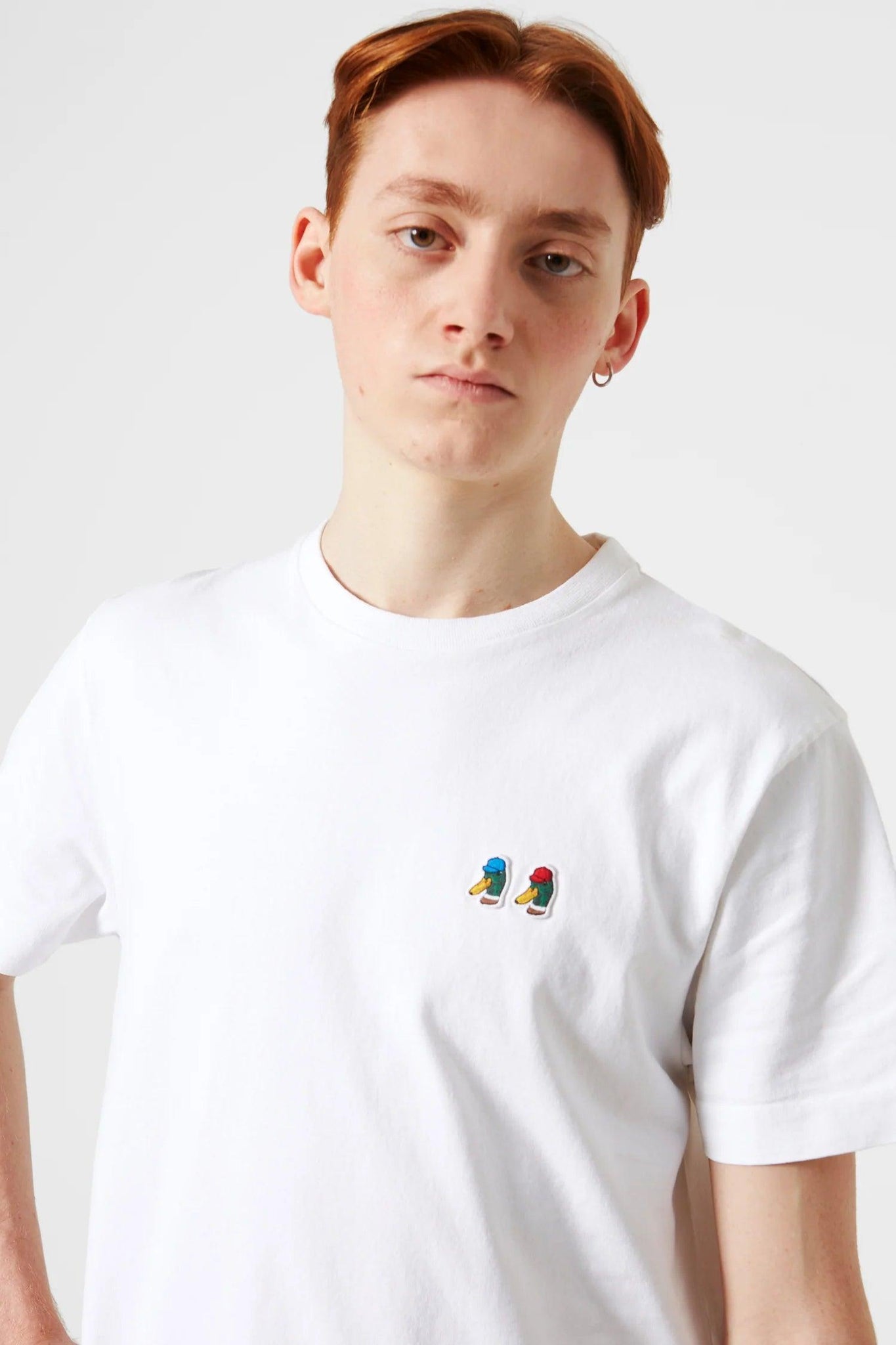 Camiseta Duck Head Special Plain White - ECRU