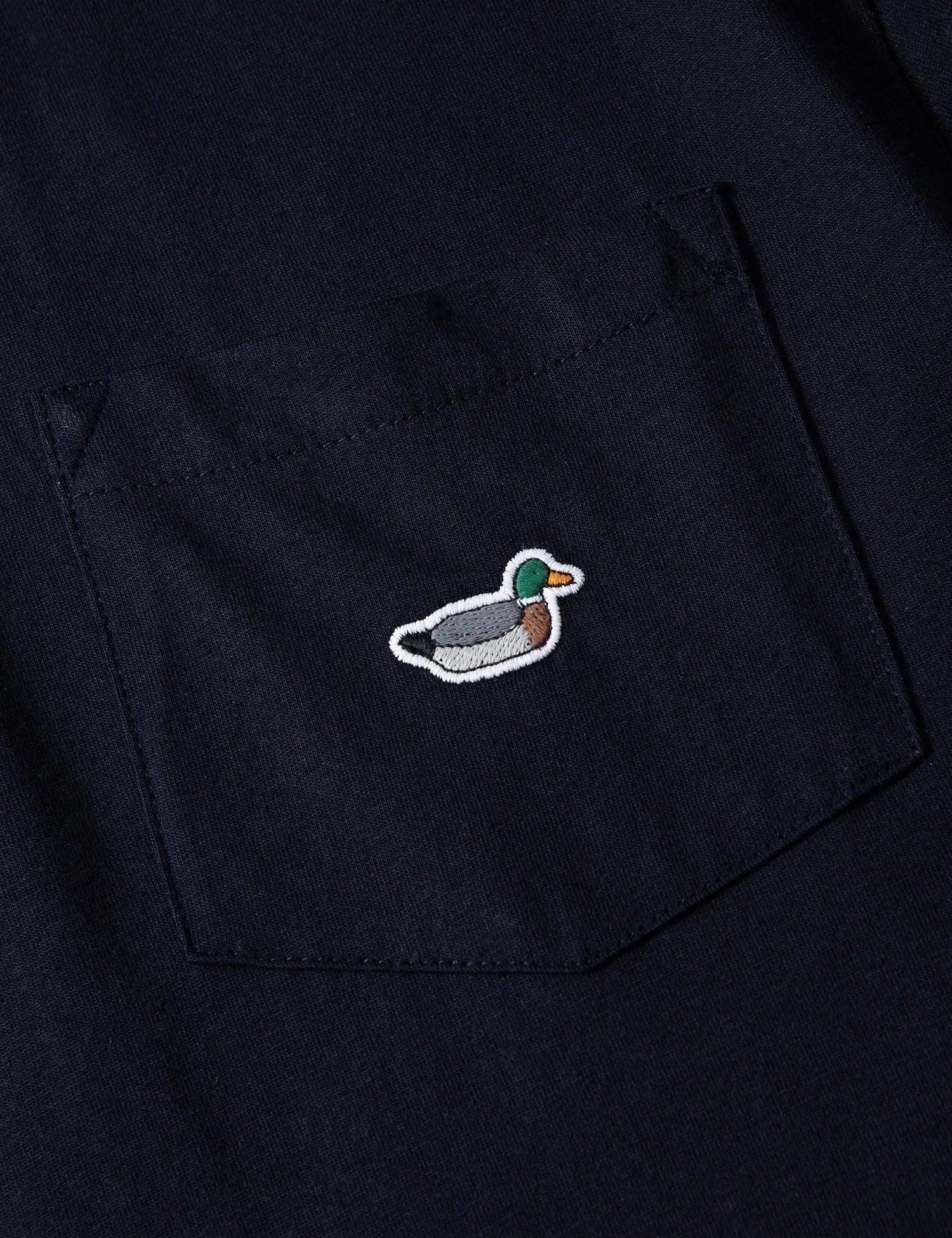 Camiseta Duck Patch Azul - ECRU