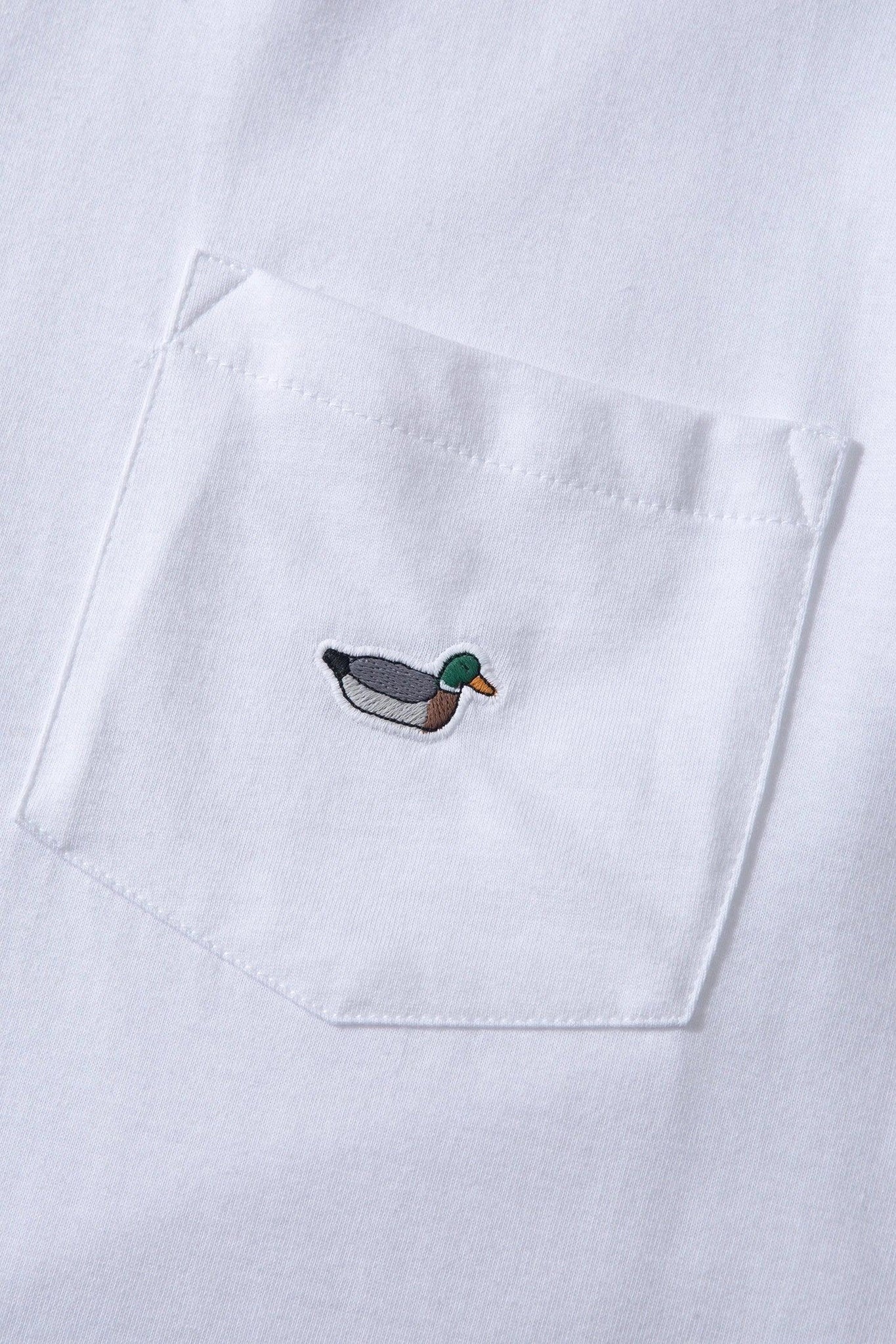 Camiseta Duck Patch Blanca - ECRU