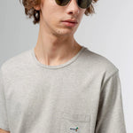 Camiseta Duck Patch Gris - ECRU