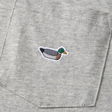 Camiseta Duck Patch Gris - ECRU