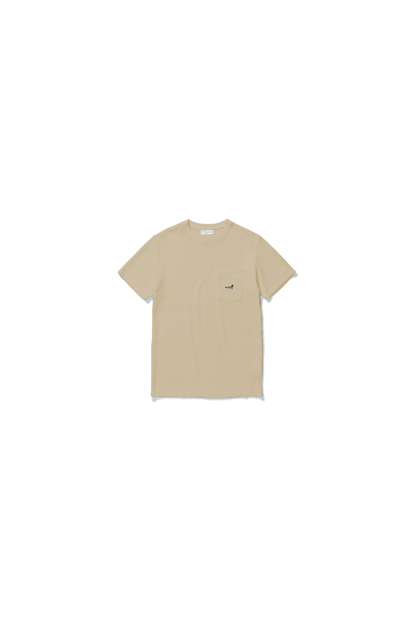 Camiseta Duck Patch Plain Tan - ECRU