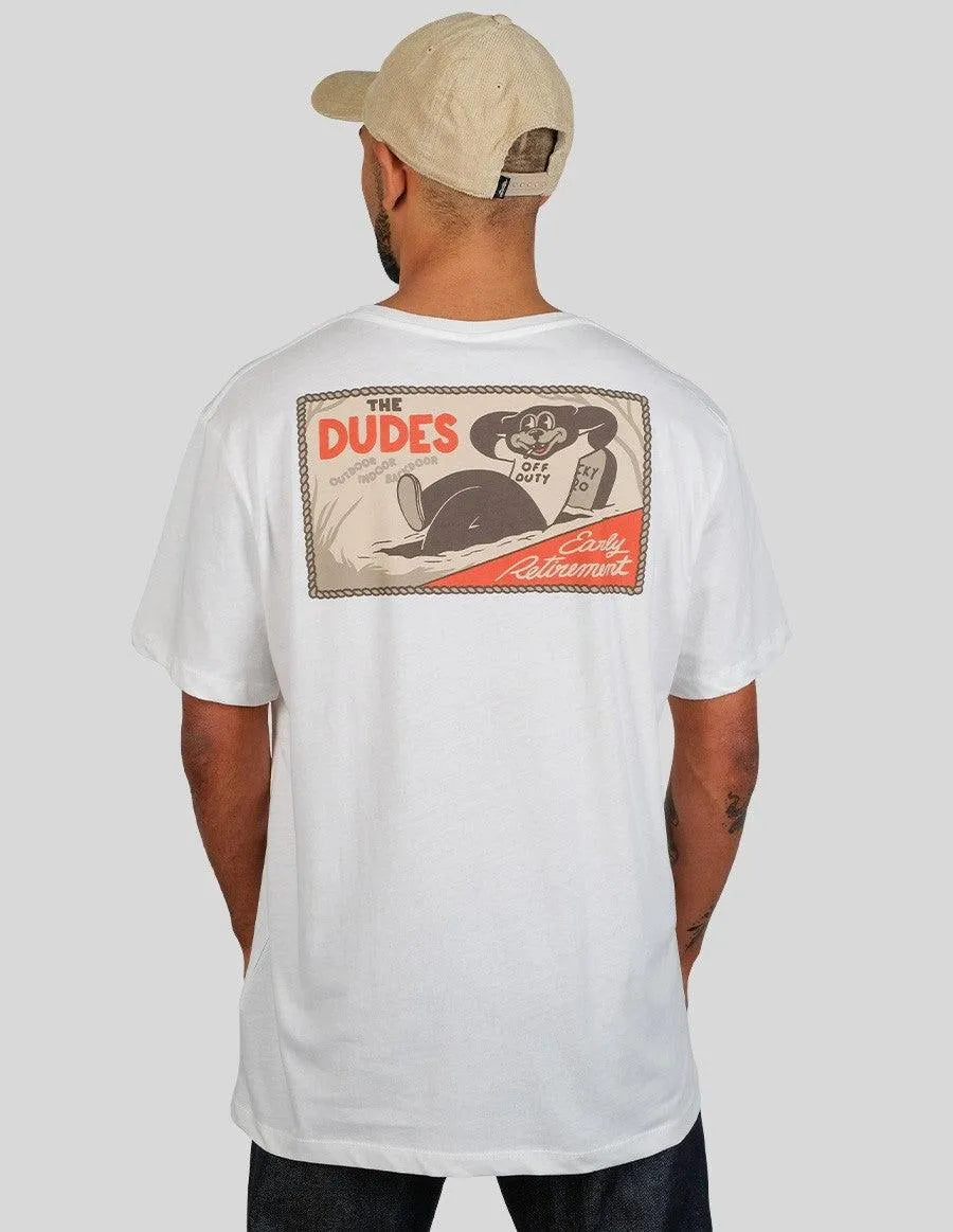 Camiseta Early Retirement - ECRU