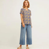 Camiseta Easy Manga Corta Demi - ECRU