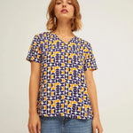 Camiseta Easy Manga Corta Demi - ECRU