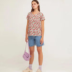 Camiseta Easy Manga Corta Lyst Blanc - ECRU