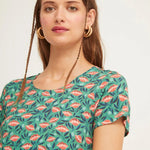 Camiseta Easy Manga Corta Lyst Vert - ECRU