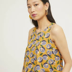 Camiseta Easy Sin Mangas Citrus - ECRU