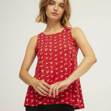 Camiseta Easy Sin Mangas Yoga - ECRU