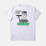 Camiseta Edmmond de Hombre Manga Corta Boosted Plain White - ECRU