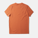 Camiseta Edmmond de Hombre Manga Corta Futuros Amigos Plain Orange - ECRU