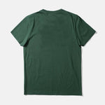 Camiseta Edmmond de Hombre Manga Corta Hooked Dark Green - ECRU
