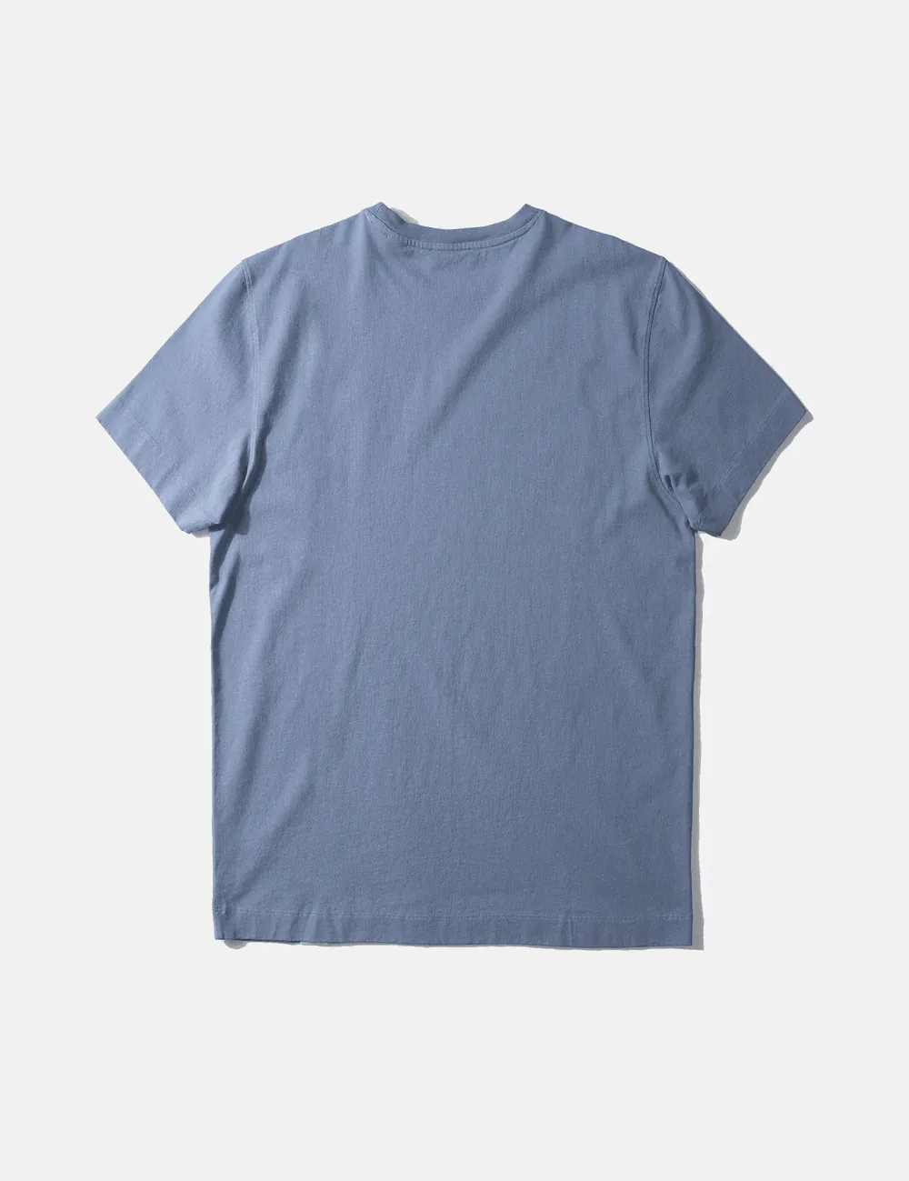 Camiseta Edmmond de Hombre Manga Corta Shelly Plain Steel - ECRU