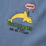 Camiseta Edmmond de Hombre Manga Corta Shelly Plain Steel - ECRU