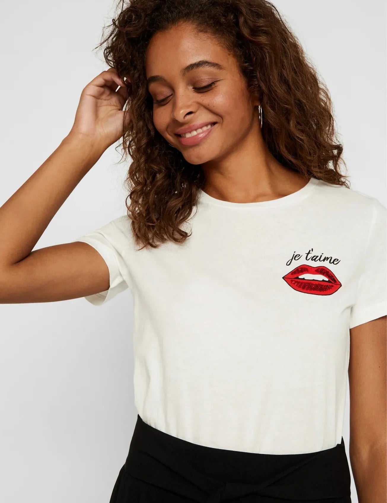 Camiseta Emina - ECRU