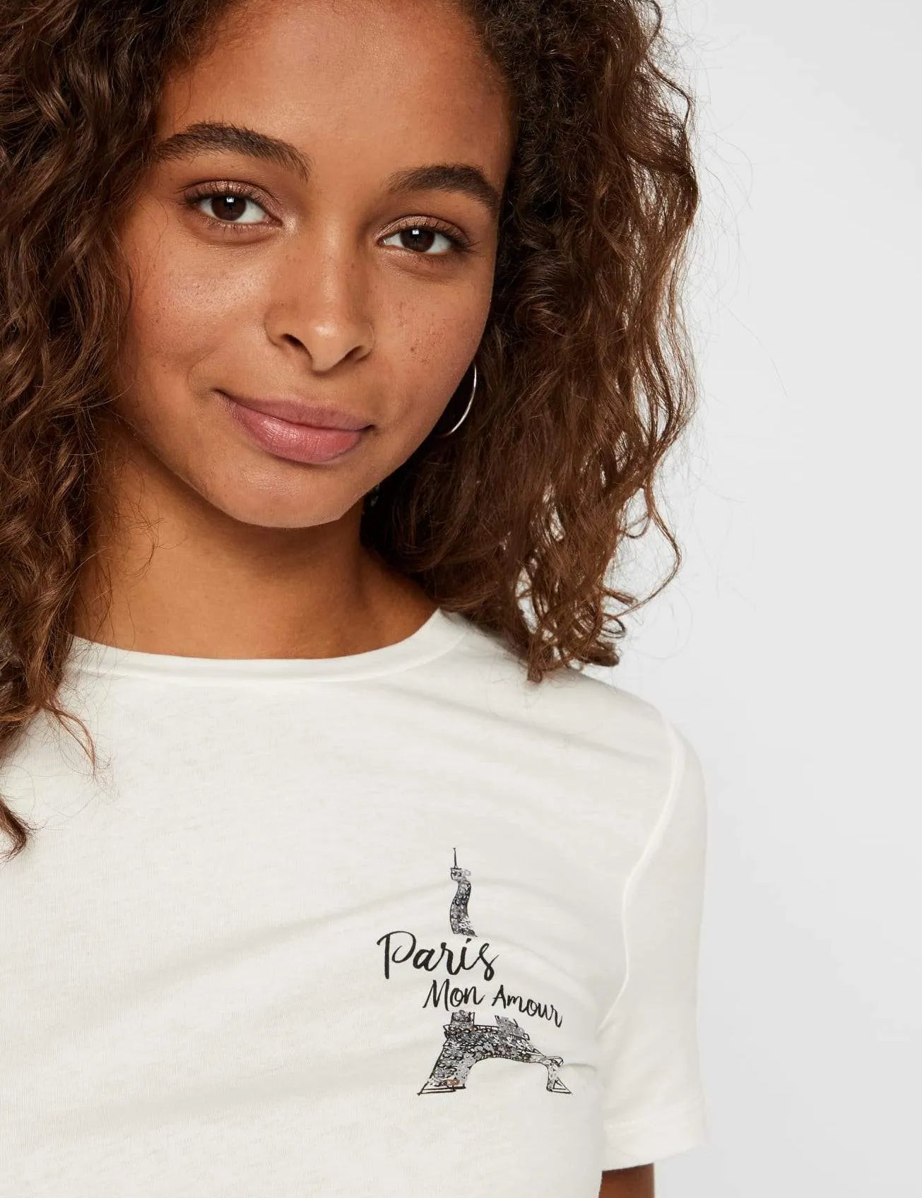 Camiseta Emina - ECRU