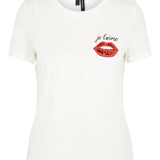 Camiseta Emina - ECRU