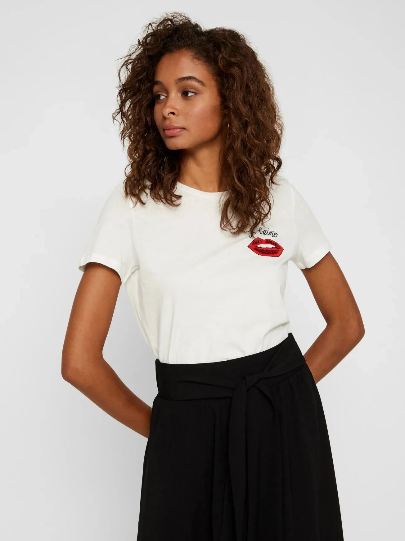 Camiseta Emina - ECRU