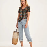 Camiseta Escote Espalda - ECRU