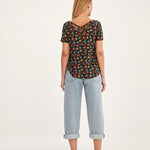 Camiseta Escote Espalda - ECRU