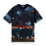 Camiseta Estampada Our Space - ECRU