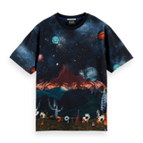Camiseta Estampada Our Space - ECRU
