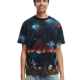Camiseta Estampada Our Space - ECRU