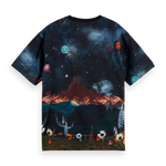 Camiseta Estampada Our Space - ECRU