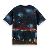 Camiseta Estampada Our Space - ECRU