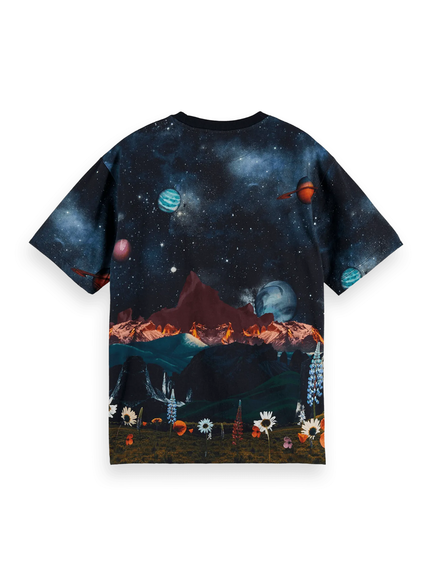 Camiseta Estampada Our Space - ECRU