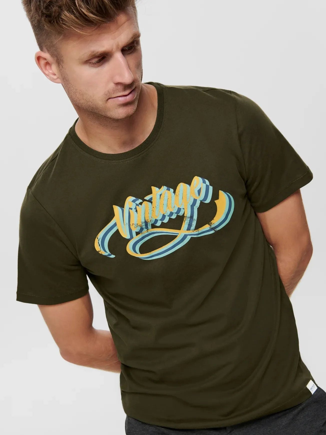 Camiseta estampada Patrik - ECRU