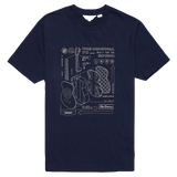 Camiseta Exploded Guitar - ECRU