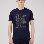 Camiseta Exploded Guitar - ECRU