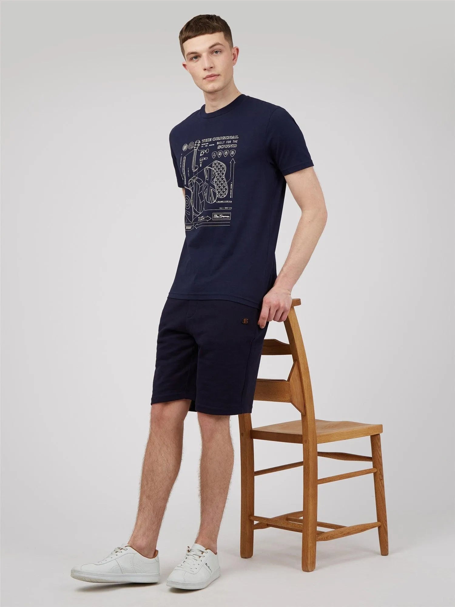 Camiseta Exploded Guitar - ECRU