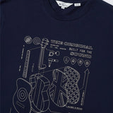 Camiseta Exploded Guitar - ECRU