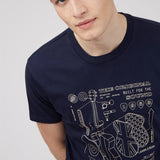 Camiseta Exploded Guitar - ECRU