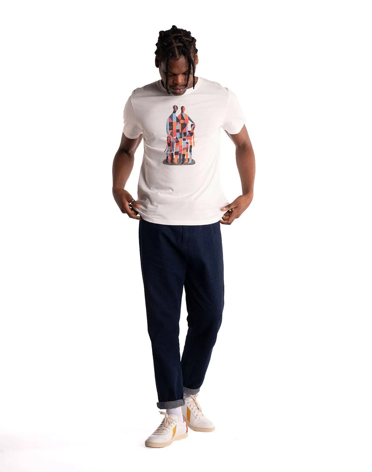 Camiseta Familia - ECRU