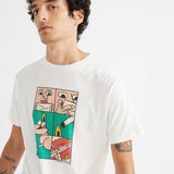 Camiseta Flying Free - ECRU